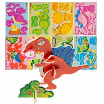 3D Dinozauru puzles (48 gab.)