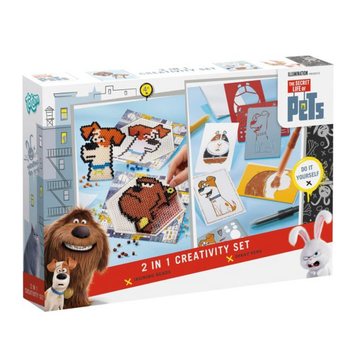 THE SECRET LIFE OF PETS - Radošais komplekts 2 vienā (2 gab.)