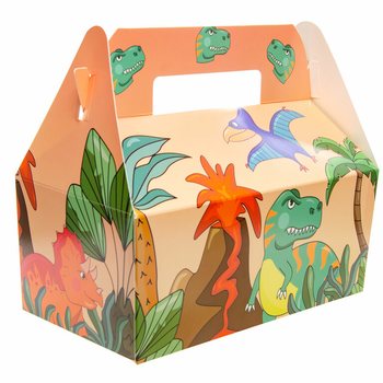 DINOSAURU ĒDIENKARTES KASTE - 22,5 x 12 x 9,5 cm (24 gab.)