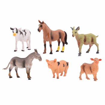 ANIMAL WORLD - FERMAS DZĪVNIEKU ROTAĻU FIGŪRIŅU KOMPLEKTS, 6 GAB. (1 gab.)