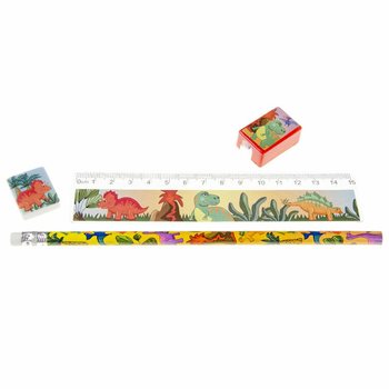 4 daļu zīmē&scaron;anas komplekts Dinozaurs (24 gab.)