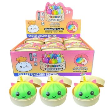 RAGE - Squishy Bun Dumplings LIELI - VIENRADŽA IZDEVUMS (8,5 x 8,5 x 7,5 cm) (12 gab.)