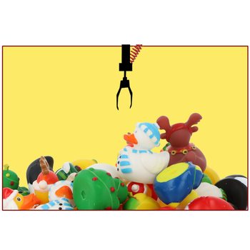 Ziemassvētku Vannas Pīlī&scaron;u Mix 6cm (12 gab.) - Svētku Dāvaniņas