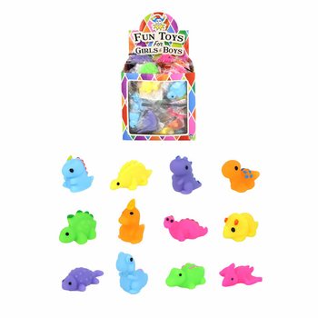 SQUISHY DINOZAURI LOTERIJAI - DISPLAY (96 gab.)