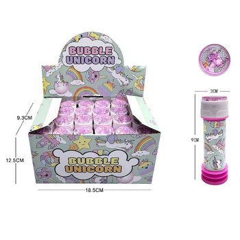Vienradža Ziepju Burbuļi 25ml Displejā (24 gab.)