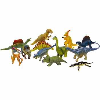 ANIMAL WORLD &mdash; DINOZAURU FIGŪRIŅU MIKSĒJUMS (12 gab.)