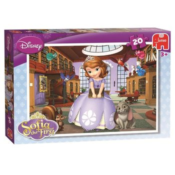 JUMBO DISNEY PUZLE SOFIJA PIRMĀ BIBLIOTĒKĀ 20 GABALI (5gab.)