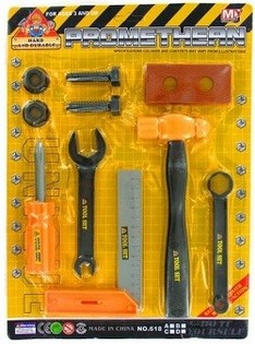 Rotaļu instrumentu komplekts (6 daļas)