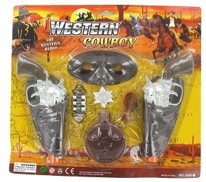 KOBOJU ROTAĻU KOMPLEKTS WESTERN (6 gab.)