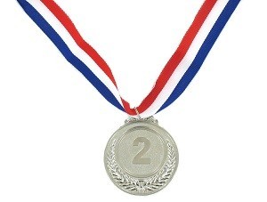 SUDRABA MEDAĻA - 1. MODELIS (10 gab.)