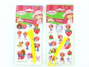 Berzējamās / Transfera uzlīmes Strawberry Shortcake (24 gab.)