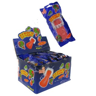 VAMPĪRA ZOBI AR KONFEKTES MĒLI (40 gab.)