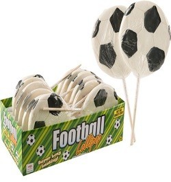 Liela Futbola Bumbas Ledenīte Displeja Kastē (12 gab.)