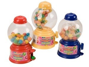 Košļājamās gumijas automāts 16 cm (30 gab.)