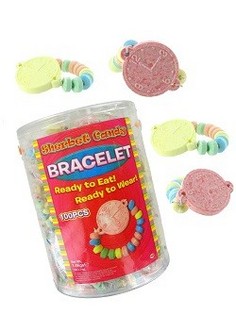 Konfek&scaron;u Rokassprādze 14g Tūbā (100 gab.)