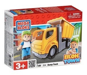 Pašizkrāvējs Mega Bloks Blok Town - 354 (2 gab.)