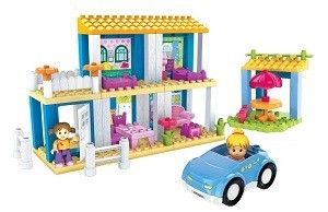 MegaBloks Blok Town House - 7132 (62 Detaļas)