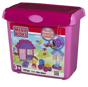 MEGABLOKS MINI BLOKS - 7540 Konstruktors (100 detaļas)