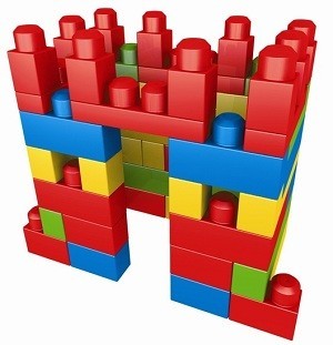 MEGA BLOKS Konstruktora Klučiņi Somā (70 Detaļas) - 8309