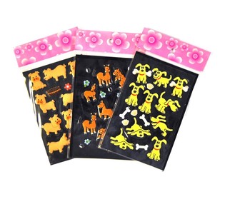Mazas Uzlīmju Loksnes ar Dzīvniekiem (7 gab.)