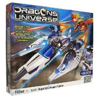 Mega Bloks Dragon Battle - Iznīcinātājs un Pūķis