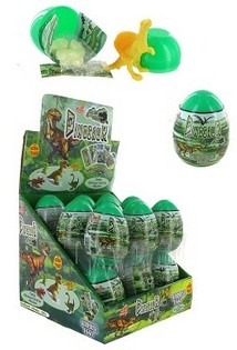 PĀRSTEIGUMA OLA AR DINOZAURU UN KONFEKTĒM (18 gab.)