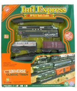 Klasiskais vilciena komplekts INTERNATIONAL TRAIN EXPRESS
