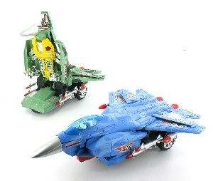 BUMP & GO F16 ROBOTS - Transformējams iznīcinātājs