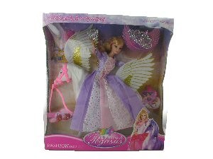 Princeses un Pegaza leļļu komplekts ar piederumiem