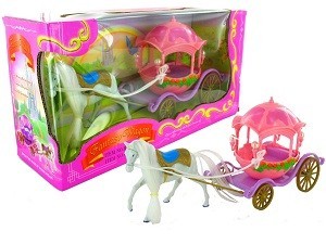 Rotaļlieta Kariete ar Zirgu "Fantasy Wagon"