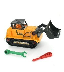 Saliekamais buldozers DIY (4 gab.)