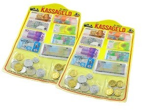 Rotaļu nauda banknotes (12 gab.)