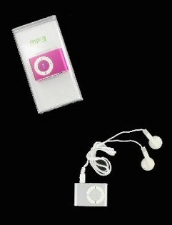 MP3 Atskaņotājs ar Austiņām - 4GB (Dažādas Krāsas)
