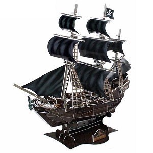 3D puzle - Pirātu kuģis Queen Anne's Revenge