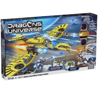 MEGA BLOKS DLUXE DUAL-BLAST PŪĶU MEDNIEKS