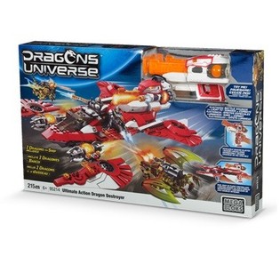 Mega Bloks Ultimate Action Dragon Destroyer Konstruktors
