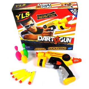SUPER PISTOLE - DART GUN (6 gab.)