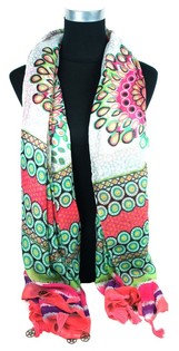 IBIZAS STILA &Scaron;ALLE MULTICOLOR (1 gab.)