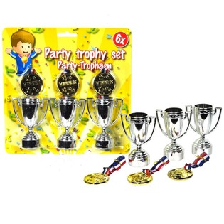 6 DAĻU TROFEJU KOMPLEKTS UZ KARTES (10 gab.)