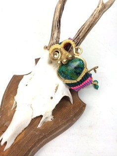 HANDMADE ORIGINALS Aproce GREENSTONE Dzeltena (1 gab.)