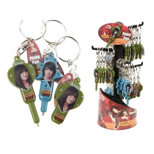 CAMP ROCK Atslēgu piekariņš-Pildspalva displejā (36 gab.)
