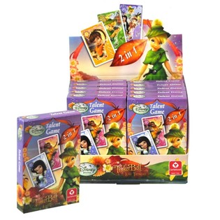 Disney Zvārgulīte (Tinkerbell) Divi Vienā Kār&scaron;u Spēle (12 gab.)