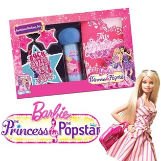 BARBIE PRINCESS & POPSTAR VANNAS KOMPLEKTS (6 gab.)