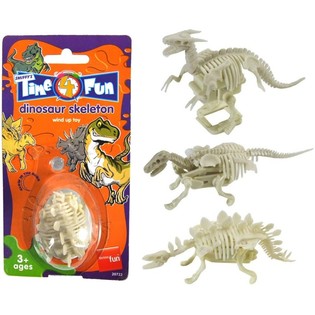 Smiffy's Uzvelkams tumsā spīdošs dinozaurs (12 gab.)