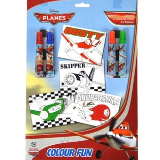 Disney Planes zīmē&scaron;anas komplekts 8 daļas (24 gab.)