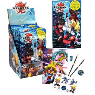 BAKUGAN SKOLAS DĀVANU KOMPLEKTS DISPLEJĀ (12 gab.)