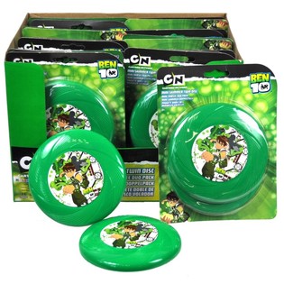 2 Da	u BEN10 Frisbija Komplekts uz Kartes (20 gab.)