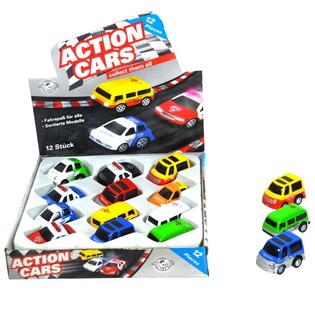 METĀLA DIE CAST ROTAĻU AUTOMA&Scaron;ĪNAS AR FRIKCIJU (12 gab.)