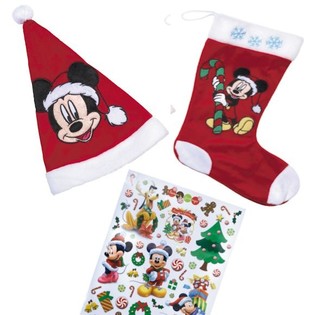 MICKEY MOUSE PILNS ZIEMASSVĒTKU KOMPLEKTS (6 gab.)