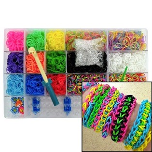 Liels XXL Loom Gumiju Starta Komplekts (6 gab.)